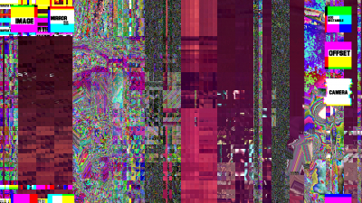 Как сделать фото glitch