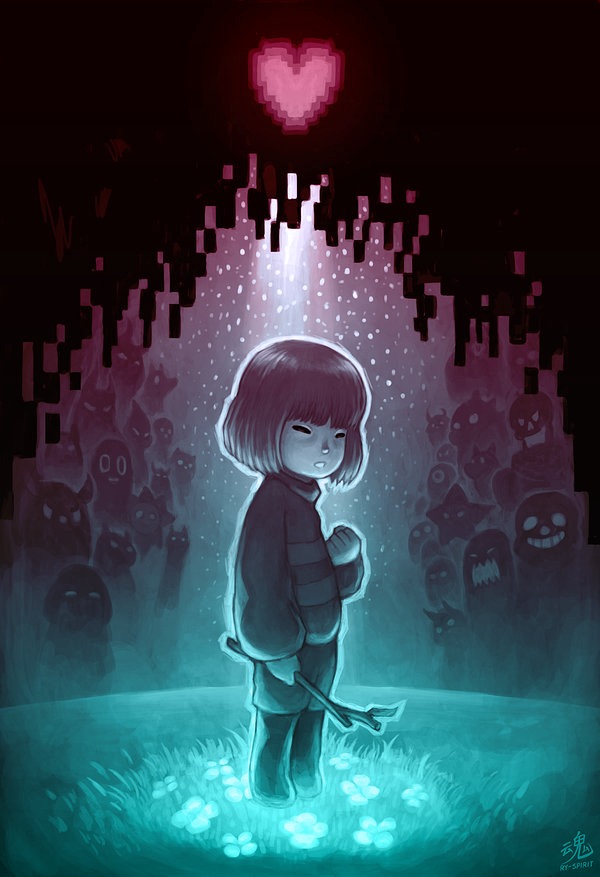 Undertale персонажи Фриск