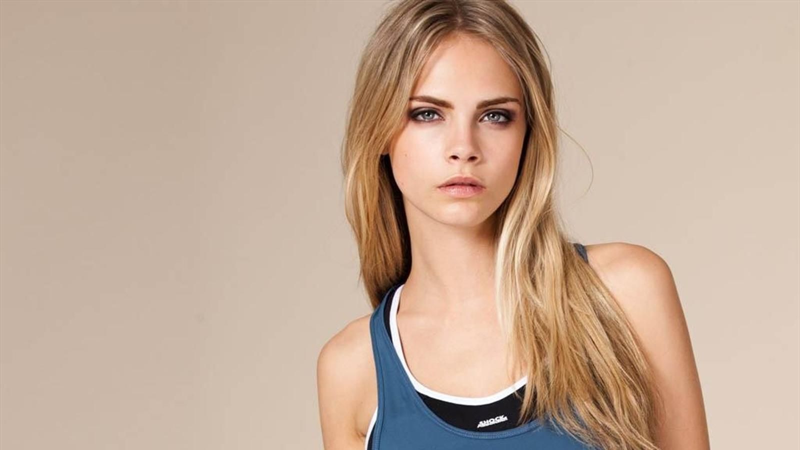 Su cara. Модель cara Delevingne.