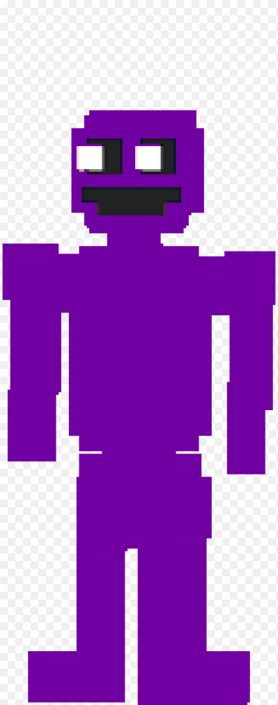 Наклейка Purple Guy 8 Bit PNG - AVATAN PLUS.