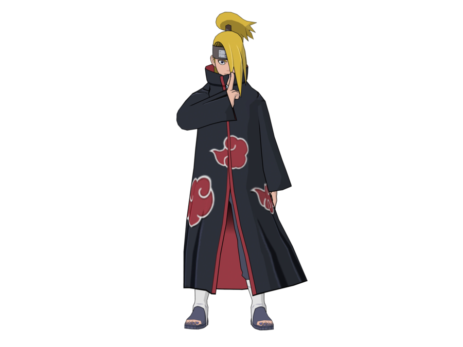 Deidara The Frog Akatsuki Minecraft Skin