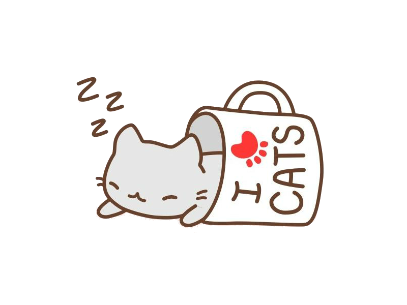 Как нарисовать милого котика в кружке