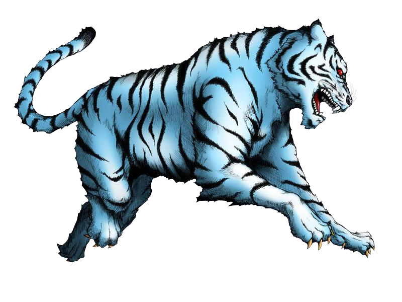 Наклейка Тигр арт PNG - AVATAN PLUS