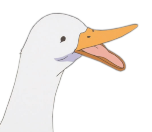 Наклейка Гусь PNG - AVATAN PLUS