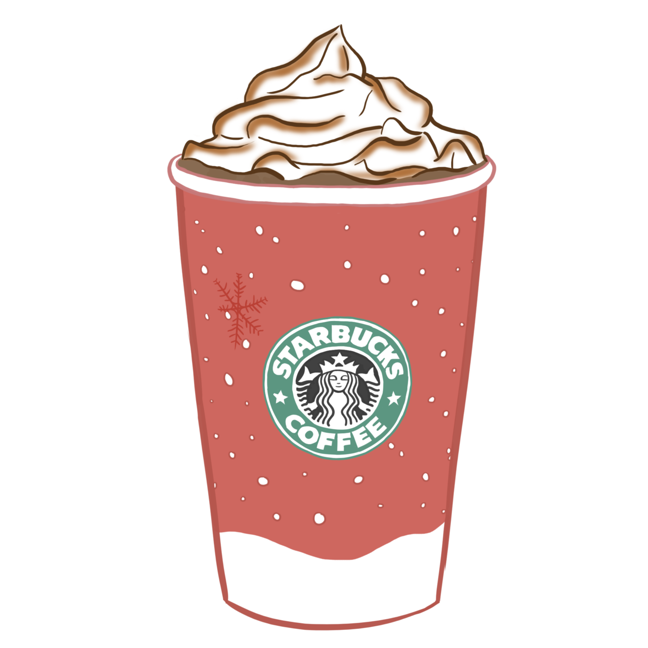 Наклейка Starbuck coffee PNG - AVATAN PLUS