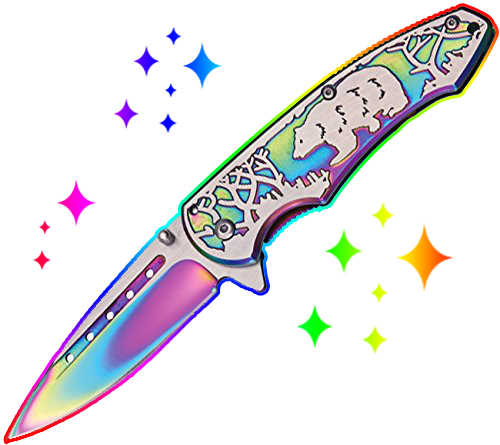 Приватка где есть наклейки и ножи. Стикер с ножиком. Наклейки на нож. Стикеры кинжал. Ножики с рисунками разноцветные.