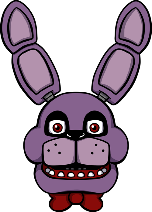 Наклейка Bonnie Head PNG AVATAN PLUS