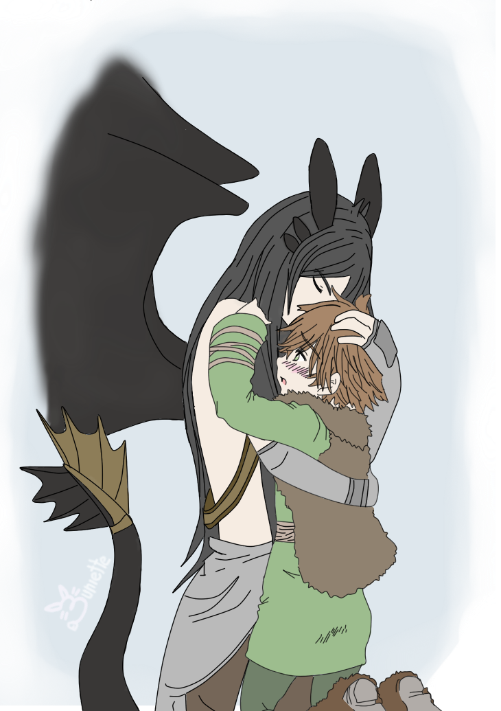 toothless and cloudjumper mpreg