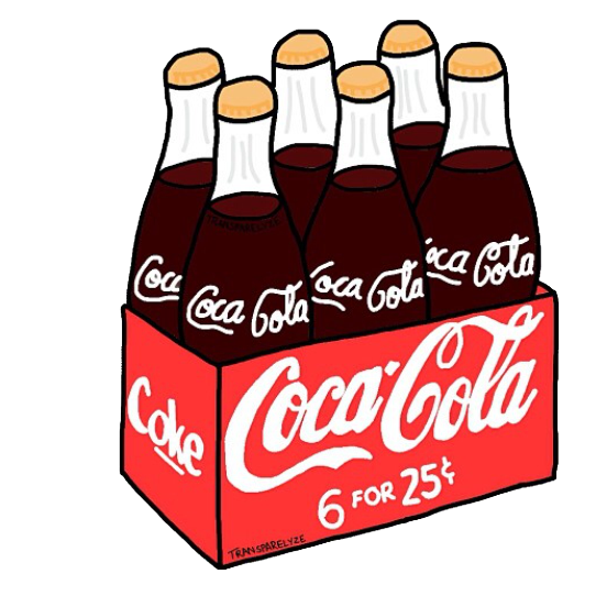 Рисунки кока колы для срисовки
