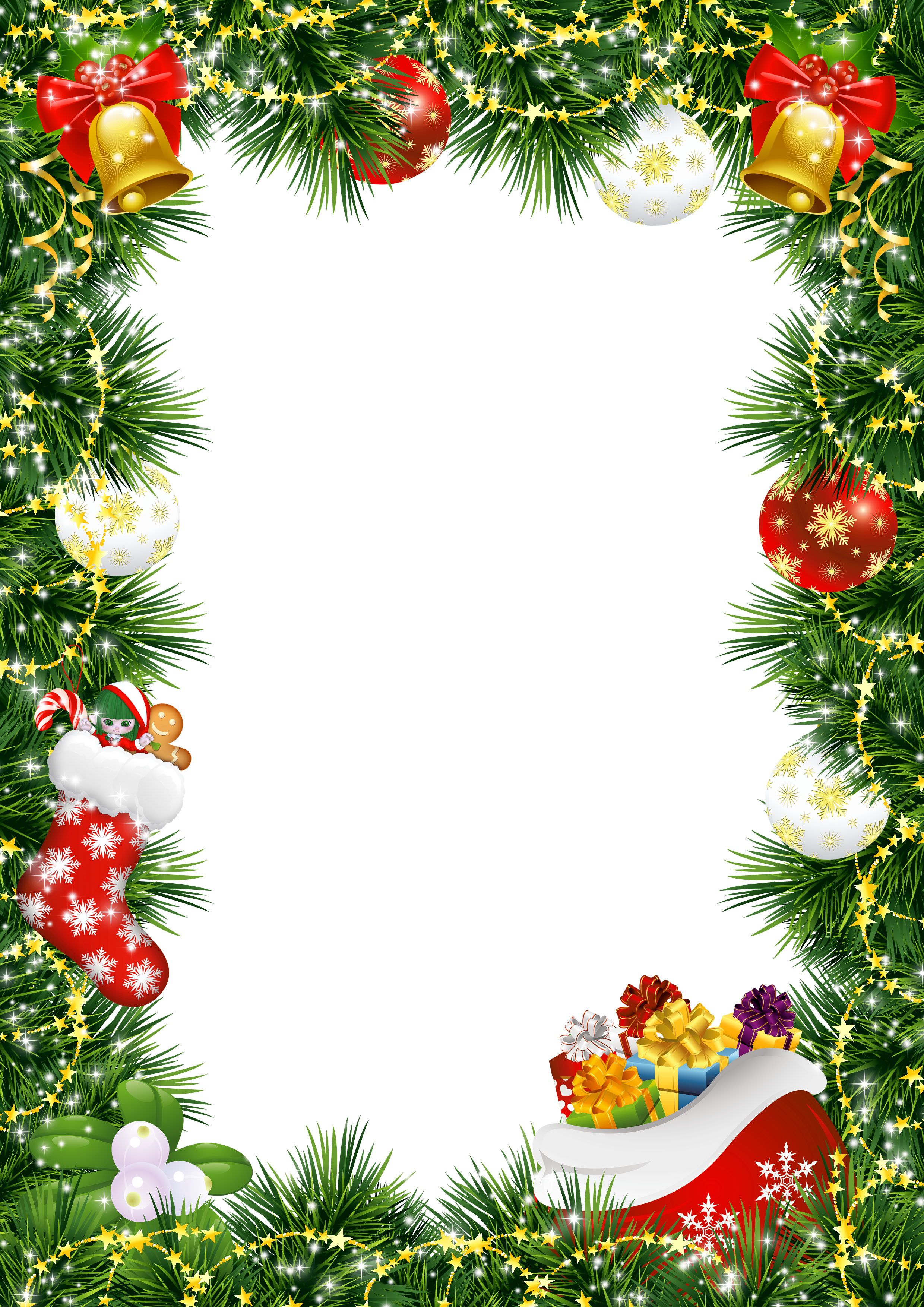 Рамка новый год PNG - AVATAN PLUS