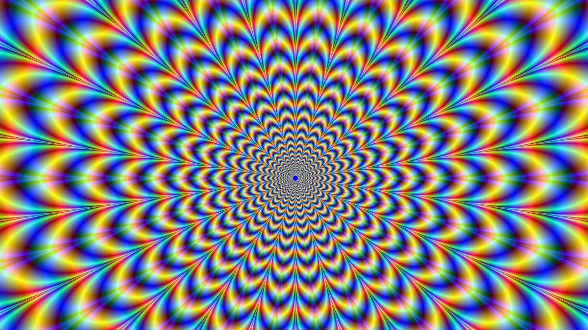 Hypnosis. Гипноз. Гипноз фон. Гипнотизирующие рисунки. Оптические иллюзии.