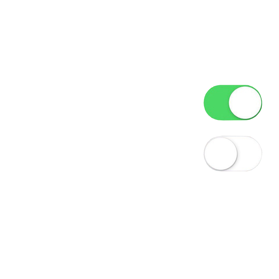 Наклейка вкл-выкл PNG - AVATAN PLUS