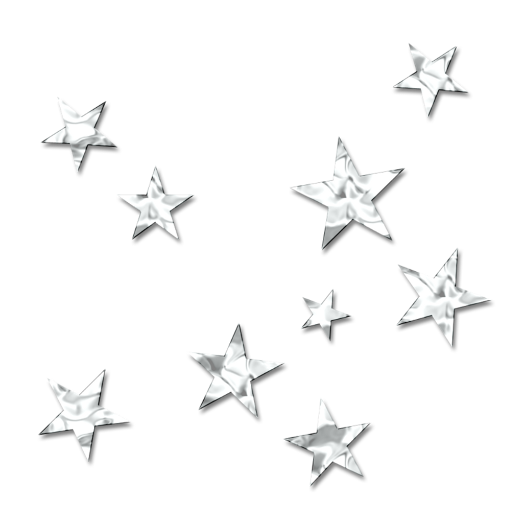 Звезды звезды звезды без края. Звезда серебристая. Звездочки серебристые. Серебряные звездочки на белом фоне. Звездочки прозрачные.